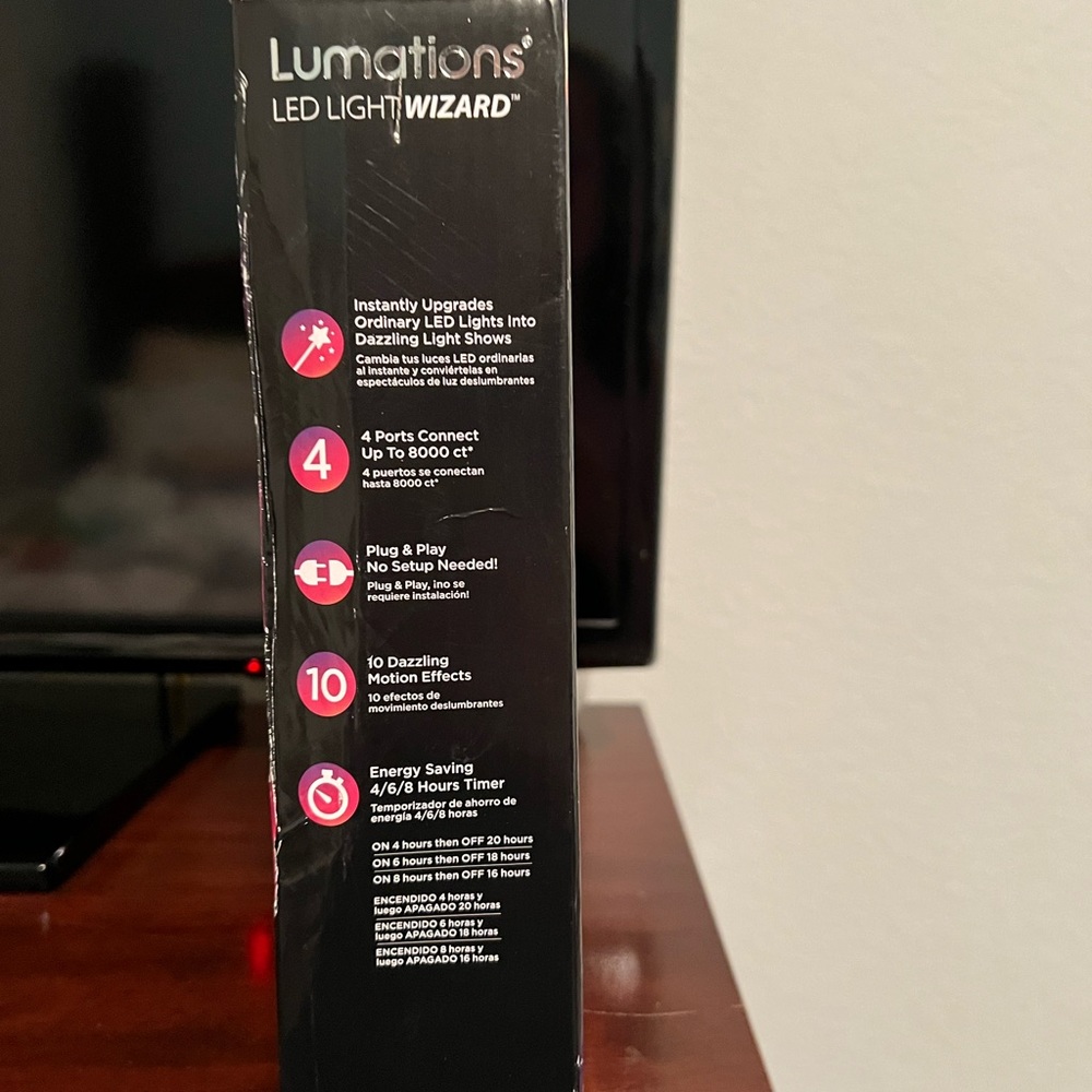 🆕, never opened Lumination Light Show Wizard 🎄 - Picture 2 of 4